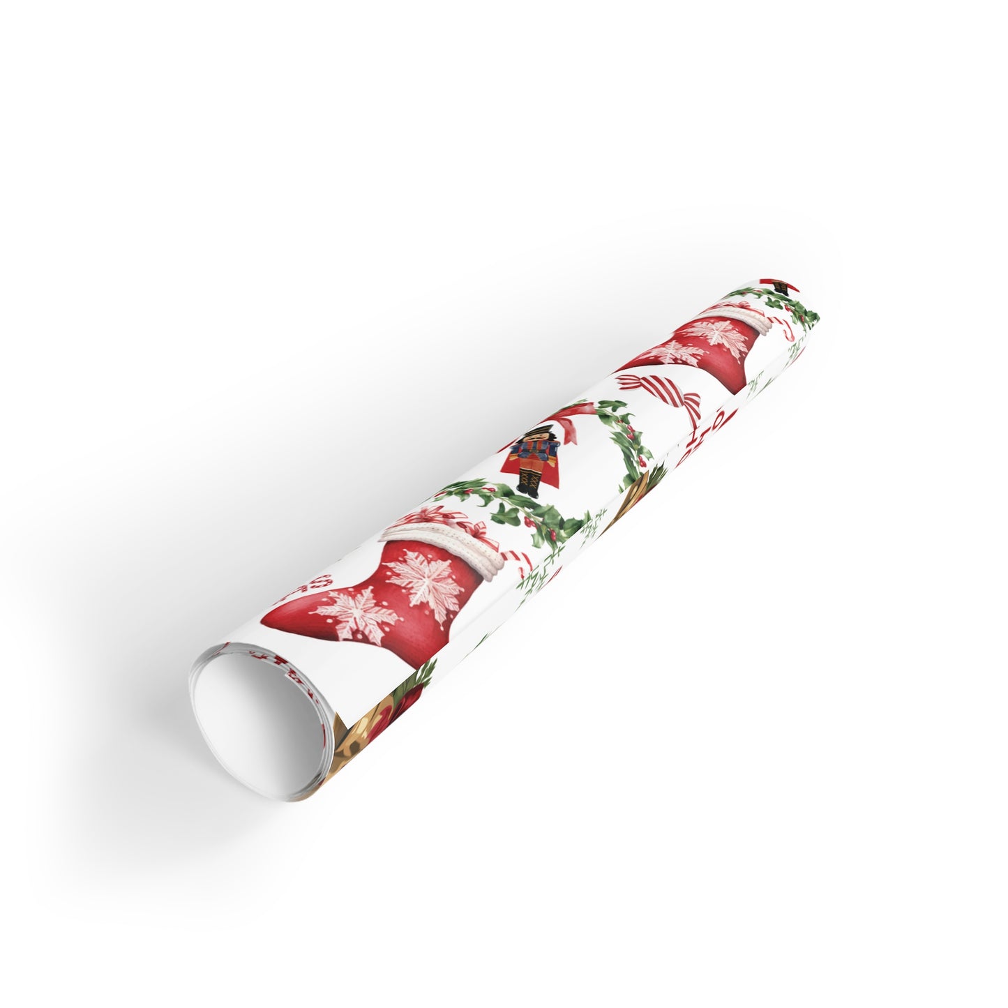 Festive Nutcracker Christmas Wrapping Paper Roll