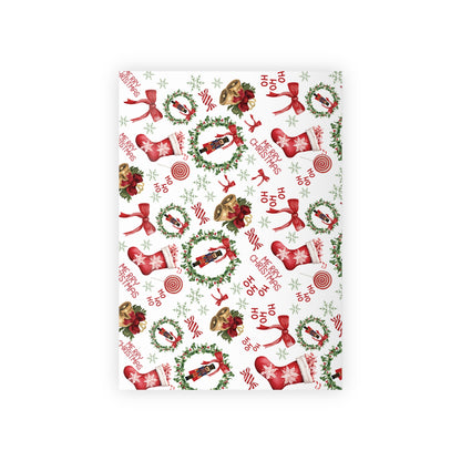 Festive Nutcracker Christmas Wrapping Paper Roll